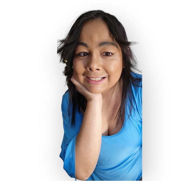 WOMENS BLUE DRESS SIZE LARGE - Picture 5 of 8